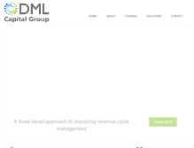 Tablet Screenshot of dmlcapitalgroup.com
